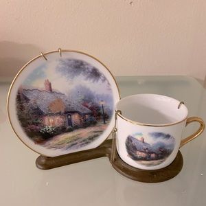 Teleflora Gift Thomas Kinkade Tea Set
